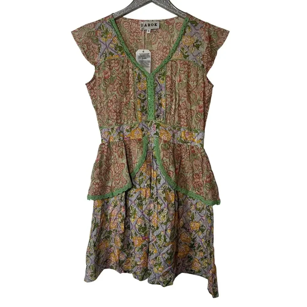 Barok Floral Print Dress - Picture 2 of 8